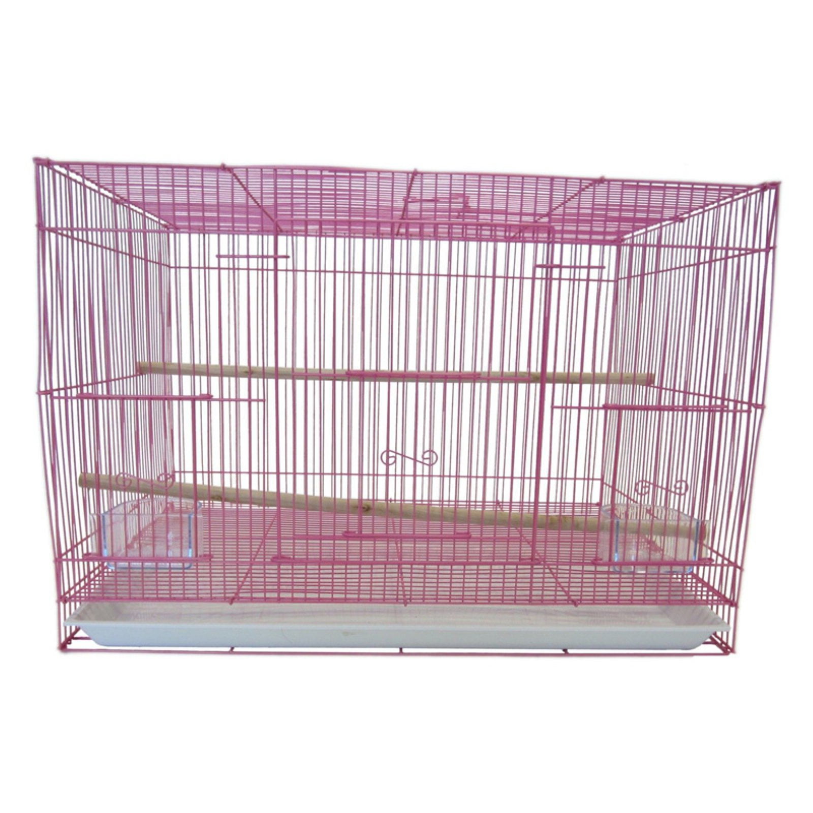 YML White Small Bird Breeding Cage