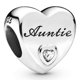 thumbnail image 2 of Charm Pandora Auntie Love Heart de plata de ley con circonitas, 2 of 5