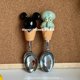 thumbnail image 3 of Cuchara para helado de cono de Mickey de Disney, creativa, de acero inoxidable, con dibujos animados, para enviar regalos de Navidad a amigos, 3 of 5
