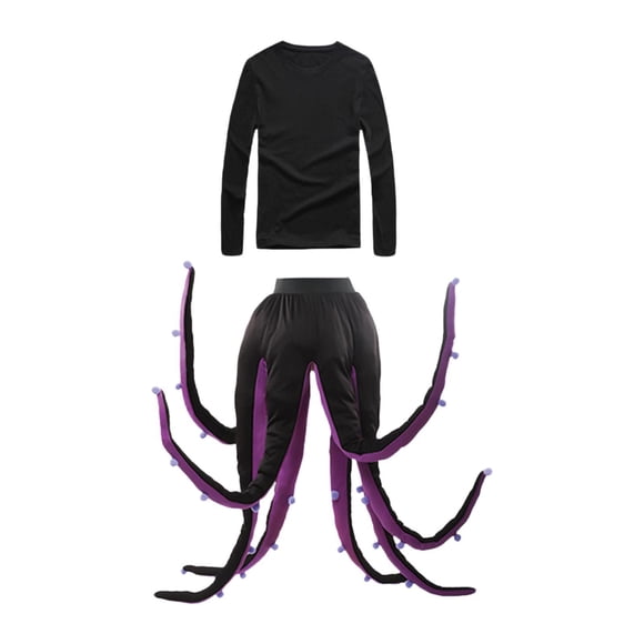 yingyy Men Women Dressing Up Role Play Carnival Festival Costume Halloween Cosplay Costumes Long Tentacles Fancy Dress Parties