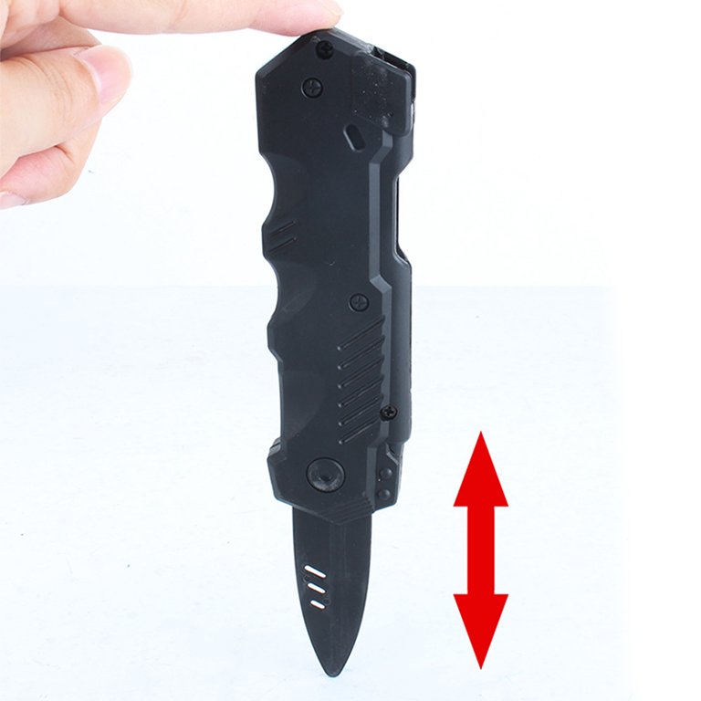 Timstono 1PCS 20cm Trick Dagger Knife Retractable Telescopic toy knife Fun  Joke Prank