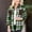 DT-Green, variant on Women's Button-Front Plaid Shacket - Cotton-Blend Casual & Layered Wear, Versatile for Seasonal Outings
