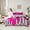 Pink, variant on Feelyou Fashion Pink Guitar Twin Bedding Sets 7pcs, Piano Musical Note Comforter Set