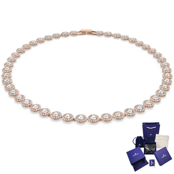 Collar Swarovski Angelic ORO ROSA + KIT DE REGALO