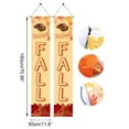 thumbnail image 2 of Gaecuw Thanksgiving Couplet Door Panel Decorative Curtain Thanksgiving Flag Thanksgiving Decor, Autumn Decor for Thanksgiving Decoration Indoor(Multicolor, Cloth), 2 of 4