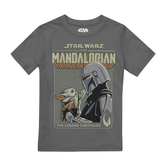 Star Wars: The Mandalorian Boys/Girls The Legend Continues Grogu T-Shirt