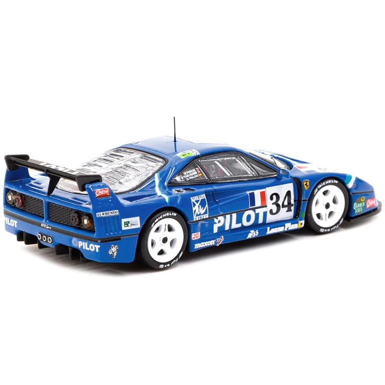 Tarmac Works Ferrari F40 LM 24h of Le Mans 1995 #34 - Walmart.com