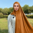thumbnail image 2 of beishanbush Scarf Head Scarf Solid Color Long Scarf Wrap Scarves Cotton Scarf for Women Fashion G, 2 of 4