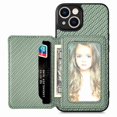 thumbnail image 1 of Case For FOXDOCK iPhone 14 Stand Function RFID Blocking Magnetic Card Holder Complete Camera Safety, 1 of 5