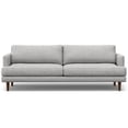 thumbnail image 5 of Livingston 90 inch Wide Mid-Century Modern Sofa in Mist Grey Woven-Blend Fabric, 5 of 11