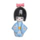 thumbnail image 1 of Figura de muñeca japonesa de dibujos animados en miniatura, pequeña escultura, figura de escritorio, geisha Azul B, 1 of 9