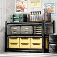 thumbnail image 3 of Garage Shleving,Heavy Duty Garage Shelving Units and Storage,Metal Shelving Adjustable Shelves,Garage Storage Rack,Industrial Utility Organization For Kitchen,Pantry, 3 of 5