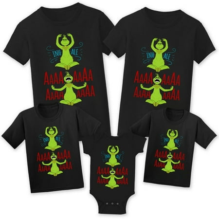 

Dr. Seuss Grinch Cool Unisex Custom Family Shirt Relaxed T-Shirts for Adults Kids Short Sleeve Tee Shirts
