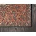 thumbnail image 7 of Unique Loom Basilica Rosso Rug Orange/Black 9' x 12' Rectangle Border Contemporary Perfect For Living Room Bed Room Dining Room Office, 7 of 7