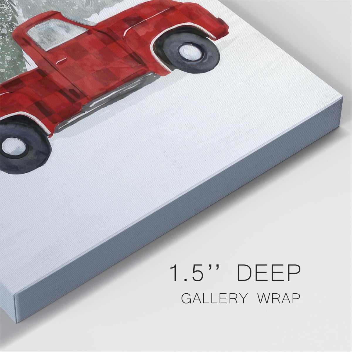 Yuletide Camper III- Gallery Wrapped Canvas