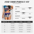 thumbnail image 6 of Lsque Bluey Pattern High Waisted Biker Shorts for Women-Tummy Control Fitness Athletic Workout Running Yoga Gym Shorts,Moisture-Wicking-XX-Large, 6 of 9