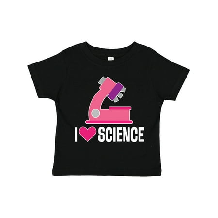 

Inktastic I Love Science Future Scientist Girls Gift Toddler Toddler Girl T-Shirt