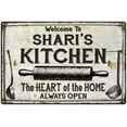thumbnail image 1 of SHARI'S Kitchen Farmhouse Sign 8 x 12 High Gloss Metal 208120033490, 1 of 1