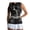 Golfing Skeleton, variant on Yuyamidu Gray Gothic Sleeveless Golf Shirts for Women, Quarter Zip Breathable Quick-dry Fabric, Regular Fit For All Body Types, Suitable for Golf Tennis, For Halloween Themed Sportswear
