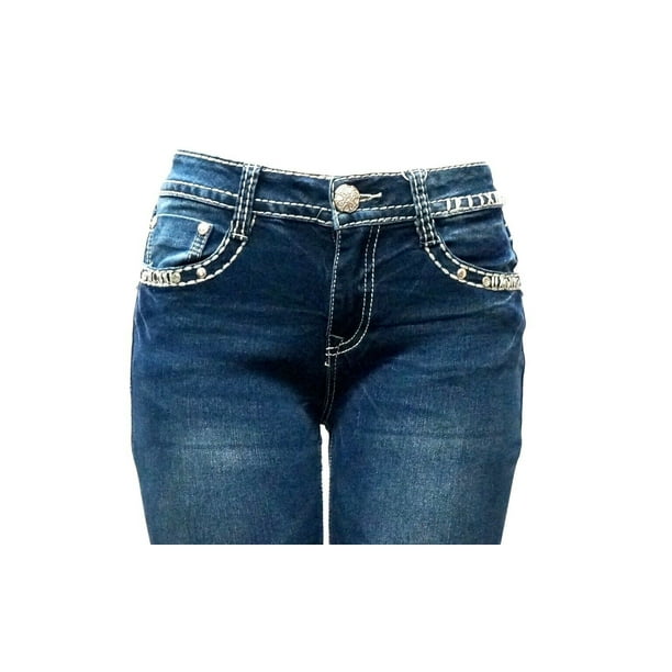 Jack Rhinestone Jeans - Boutique jeans stock - Walmart Business
