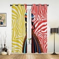 thumbnail image 2 of Guitar Acoustic Retro Valance Window Curtains For Living Room Bedroom Kitchen Home Luxury Youth Room Treatment Window Curtains, 2 of 6