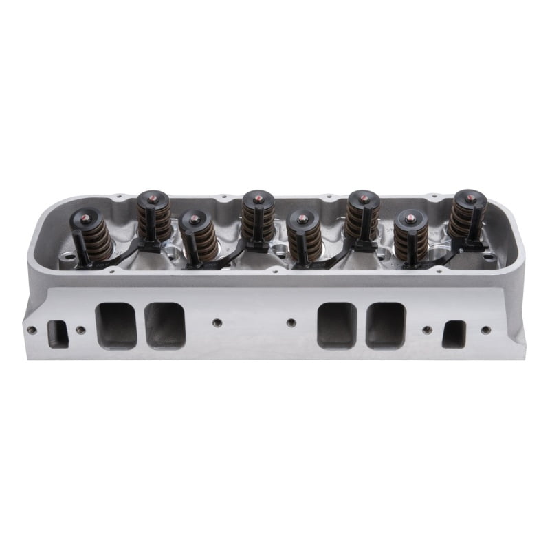 Edelbrock Cylinder Head BBC Victor Jr 24-Deg Rectangle Port 300cc 118cc ...