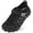 Black, variant on Barerun Kids Shoes Girls Boys Breathable Sneakers Flats,Wide,Anti-Slip,Anti-collision Toe Cap,DarkGrey,4 Big Kid