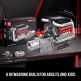 thumbnail image 2 of SNOWEAGLE V8 Engine Building Blocks Sets, V8 Engine Model kit That Run, Build Your Own STEM Model Engine, Physical Science Experiment Model, Best STEM Toy Gifts for Kids/Adult(1169+PCS), 2 of 9