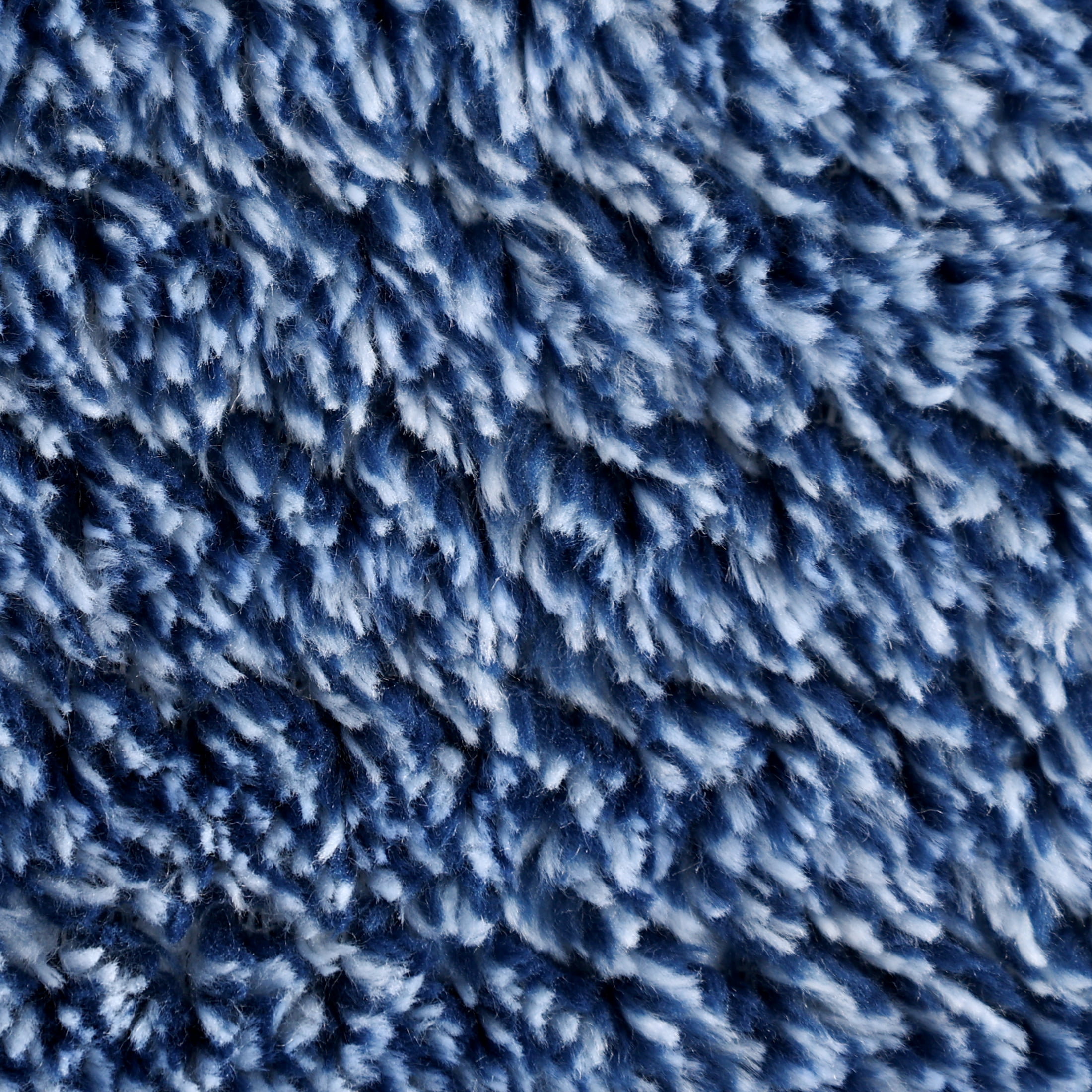 EcoThread Soft Plush Textured Heathered Oversized Couch Throw Blanket, Blue