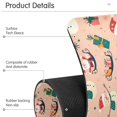 thumbnail image 4 of Yayeee Faucet Mat for Kitchen Sink 14.7" Diatomite Long Splash Guard Pad, Beige Christmas Snowman, 4 of 7