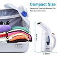 thumbnail image 2 of Steamer for Clothes Steamer, Portable Handheld Garment Fabric Steamer Fast Heat-up Powerful Clothes Steamer with High Capacity for Home and Travel - Not for Abroad, 2 of 2