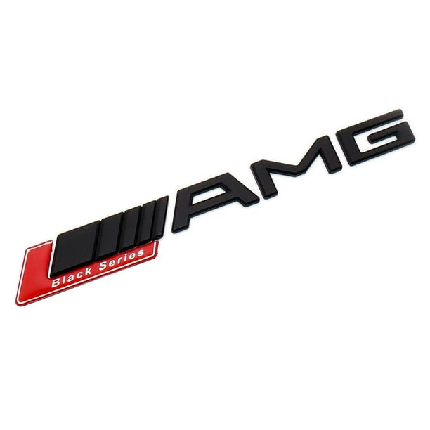 Mercedes Benz Red Amg Black Series Sport Car Emblem 3d Trunk Lid Logo Badge Decoration Limited Walmart Com Walmart Com