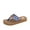 Blue Multi, variant on | NADIA Women's Women's Flip-Flop Sandals with Super Soft Mellow Mat Sole