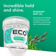Eco Style Rosemary Mint Oil Gel16oz, Softens, Shine Enhancing, Unisex