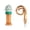 Green, variant on Water Bottle Spout Conversion Cap with Straw, 2026 New Reusable Beverage Water Bottle Straw Lid for Travel, Cute Silicone Flip Top Liquid Caps Straw Lid for Soda, Juice, Bottles