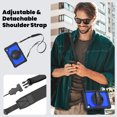 thumbnail image 7 of For Lenovo Tab K10/M10 Plus (2nd Gen) Case 10.3 inch, 360 Rotating Shockproof Cover with Stand, Screen Protector, Shoulder Strap (TB-X6C6/TB-X606), Dark Blue PC, 7 of 7