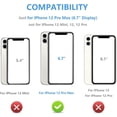 thumbnail image 2 of MYKOMI Compatible with iPhone 12 Pro Max PU Leather Wallet Case with Card Holder, Kickstand Card Slots Case, Double Magnetic Clasp and Durable Shockproof Cover 6.7 Inch(White), 2 of 7