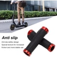 thumbnail image 2 of HUGFEGWE Electric Scooter Handle, Scooter Handle Grips 2pcs Sleeve Soft Anti Slip Replacement Electric Scooter Handlebar Cover For Outdoor Riding (Red) CJB91-47082, 2 of 9