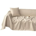 thumbnail image 4 of Tookss Couch Cover Sofa Cover Simple Solid ColorSectional Sofa Slipcover Wear-resistant Anti-slip Cushion, 4 of 7