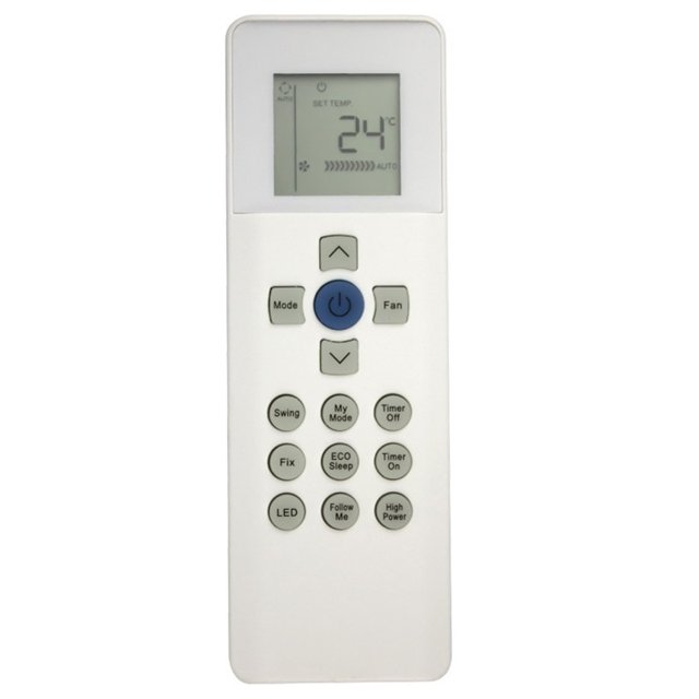 Control Remoto Universal para Acondicionados Carrier Modelos RG67N/BGEF. Accesorios para Control Remoto de Acondicionados.