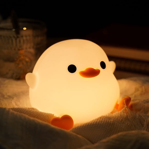 Lámpara Amaredom Pato DoDo Recargable de Silicona Luz Nocturna