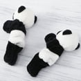 thumbnail image 4 of 2 imanes de nevera con forma de panda de peluche, diseño de dibujos animados, creativos, regalo para casa, hotel, color negro., 4 of 7