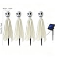 thumbnail image 3 of Solar Skeleton Ghost Ground Light 52cm Halloween Yard Garden Decor, 3 of 7
