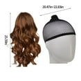 thumbnail image 3 of YSGFHGJW Wigs Human Hair,Long Roll Curly Hair Middle Score Wig Fashion Natural Wig High Temperature Wire 68cm Long Wig For Women Daily Life Date, 3 of 7