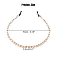 thumbnail image 4 of Diadema Imitación Diamante Unique Bargains para Mujeres Blanco 0.31 Pulgadas Ancho, 4 of 7