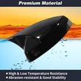 thumbnail image 4 of Unique Bargains 2PCS Left Right Side Wing Mirror Cover Cap, Rear View Mirror Cap for Audi A3 2014-2020, for Audi RS3 2015-2020, for Audi S3 2017-2020, Exterior Door Mirror Housing, Glossy Black, 4 of 7