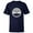 Navy, variant on Star Wars The Mandalorian Grogu Floating Pod Sticker - Short Sleeve T-Shirt for Kids - Customized-Navy