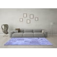 thumbnail image 3 of Ahgly Company Indoor Rectangle Patchwork Blue Transitional Area Rugs, 2' x 3', 3 of 4