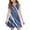 Sky Blue(Striped), variant on CCRFTGI 4th of July Dresses for Child Girls Size 8 Funny Sequins Print A-Line Dress Patriotic Sleeveless V Neck Girls Clothes Summer Fashion Dresses Blue 12-13 Years