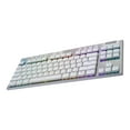 thumbnail image 2 of Logitech Gaming G915 TKL - Clavier - Rétroéclairé - Sans Fil - USB, Bluetooth, 2,4 GHz - Commutateur de Touches : GL Tactile - Blanc, 2 of 7